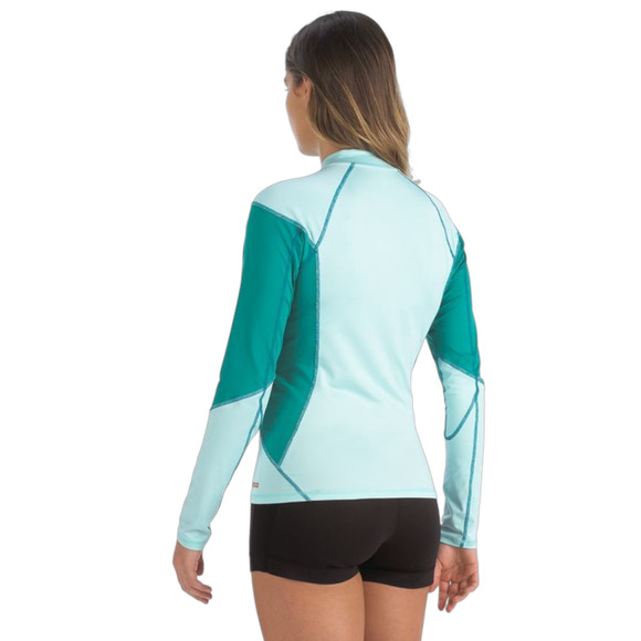 Sea Doo Women's Long Sleeve Rashguard Performance Jacket Size Small Full Zip - Picture 7 of 12